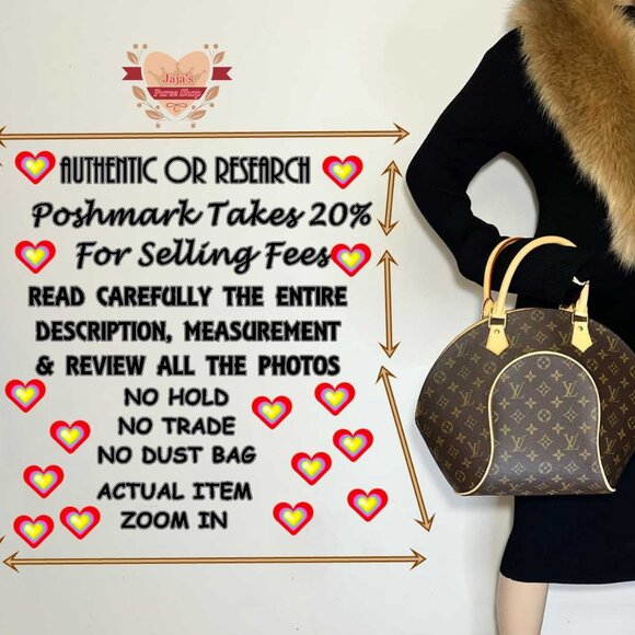 💝Louis Vuitton Ellipse Bag Monogram Canvas MM💝 - Picture 17 of 17